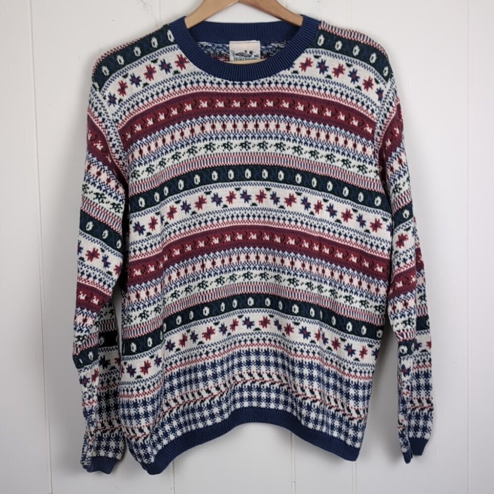 Vintage Northern Reflections L unisex grandpa sweater